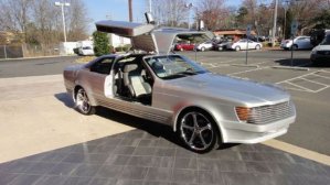 Mercedes, S class, Sbarro, Gull wing