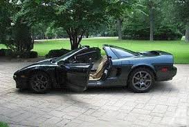 Honda NSX Black Targa Roof