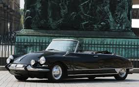 Black Citroen DS Decapotable Henri Chapron