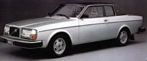 Silver Volvo 262 coupe
