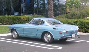 Baby blue Volvo P1800