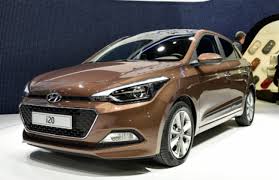 Brown Hyundai i20