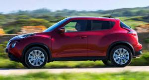 Red Nissan Juke