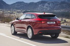 Red Jaguar F-Pace