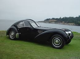 Black Bugatti Atlantic