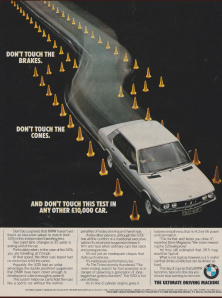 BMW E28 5 series ad