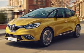 Yellow Renault Scenic